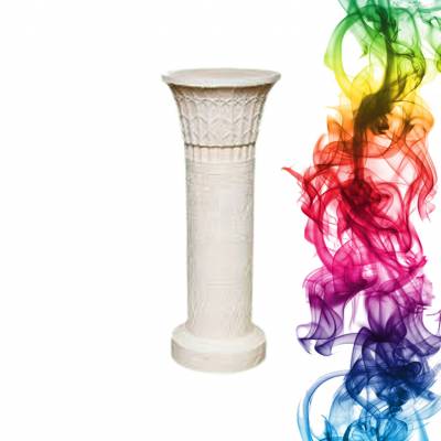 Садовая фигура купить Колонна египетская высота 90 см мандарин