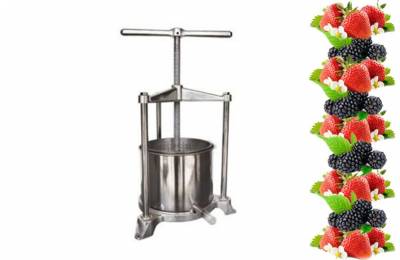 Пресс для фруктов 5л двойная ёмкость из нержавеющей стали Шуаны