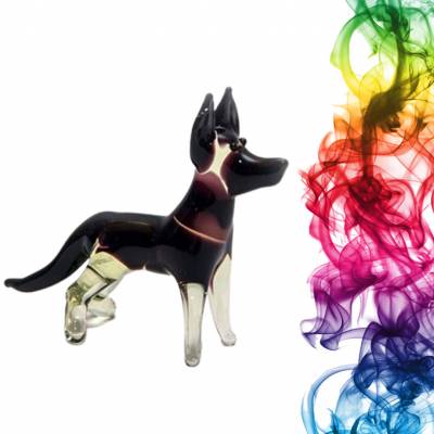 Сувенир из стекла Овчарка Млын