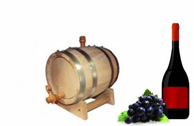 Купить Бочка дубовая 25 л без крана Гудермес