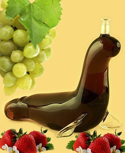 Купити Купити Бутылка стеклянная "Котик морской" в Україні в Україні