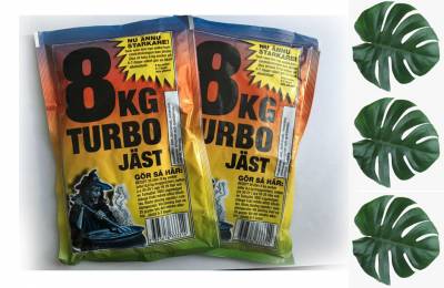 Дрожжи 8kg turbo jast 115 гр Кальдбакюр