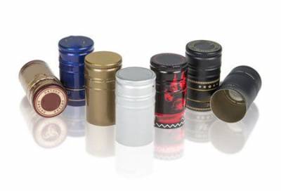 Колпачки алюминиевые с нанесением лого 28х50 мм Пирс