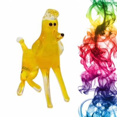 Сувенир из стекла Пудель Штрамберк