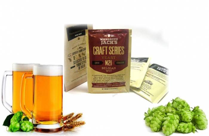 Купити Купити Пивные дрожжи Craft Series M21 Belgian Wit Бельгийские Пшеничные 10 грамм Крамер в Україні в Україні
