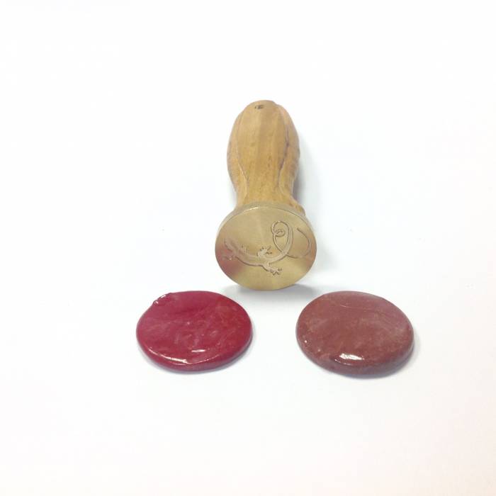 Печать сургучная с оттиском Саламандра 3 см