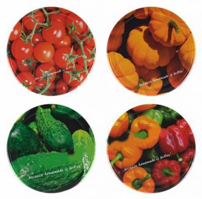 Крышка д66 мм овощи 3 10 штук Илава