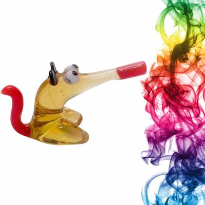 Стеклянная фигурка ручной работы Забавный зверек Бургеншток