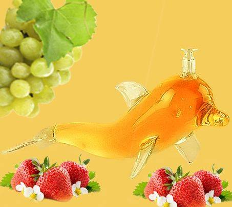Купити Купити Бутылка стеклянная "Дельфин" в Україні в Україні