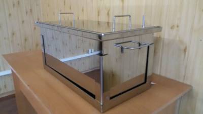 Коптильня с гидрозатвором 400х200х200 Вилейка