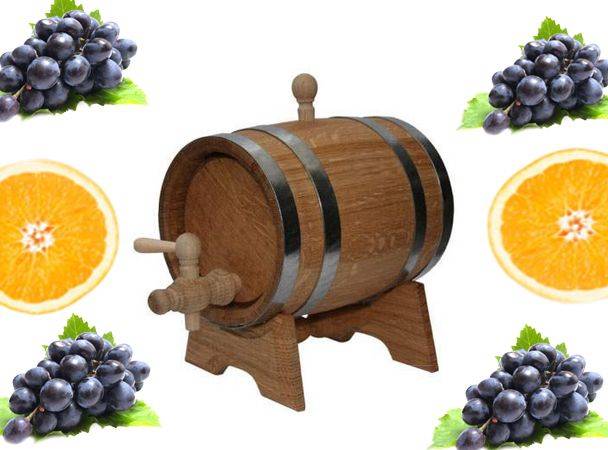 Купить Дубовая бочка 100л для спиртных напитков Троица