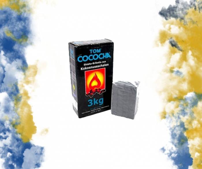 Купити Купити Уголь Кокосовый Tom Cococha Blue 3kg в Україні в Україні