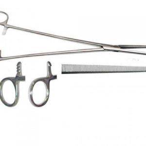 Продажа Зажим зубчатый прямой 270 мм Гипсофила