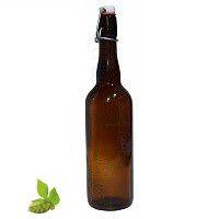 Стеклянная пивная бутылка 750 мл Наяды