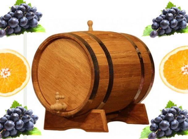 Купити Купити Купить Дубовая бочка 150л для спиртных напитков Девятый вал в Україні в Україні