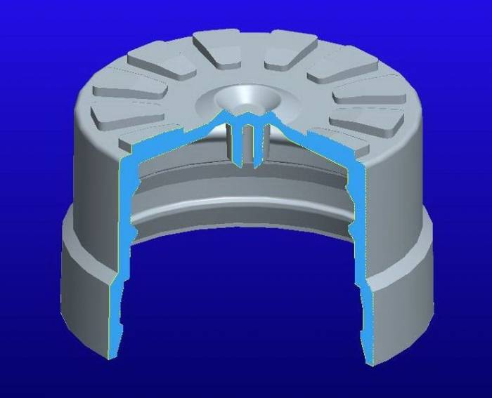 Пластиковая крышка "Протек №1" 28 мм