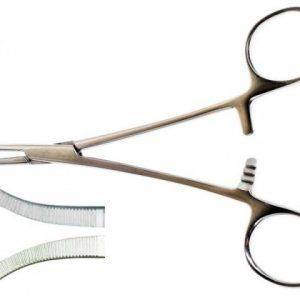 Продажа Зажим одно и двузубый зубчатый изогнутый 150 мм Гравилат