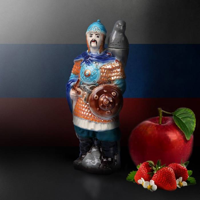 Купити Купити Штоф для водки "Воин с орлом" 1 л в Україні в Україні