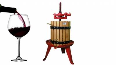 Пресс для винограда корзиночный, Амполо 28 л