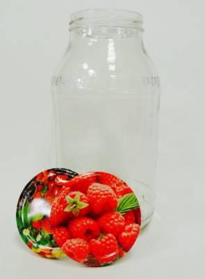 Купить Банка стеклянная twist off с широким горлом Европа 1700 мл