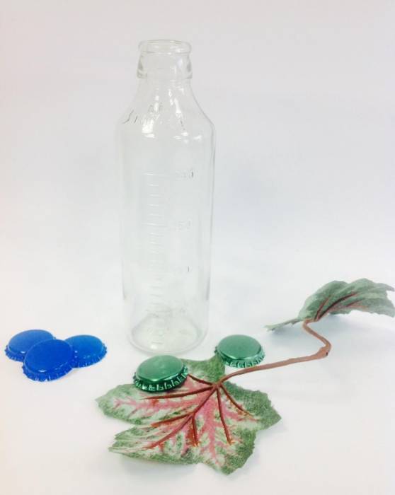 Бутылка для молока мерная Милка 200 мл под кронен крышку 1