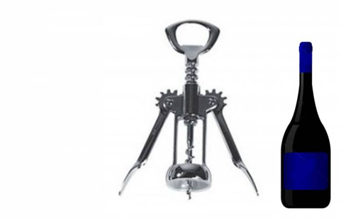 Купити Купити Штопор серебренный с ручками Бес в Україні в Україні