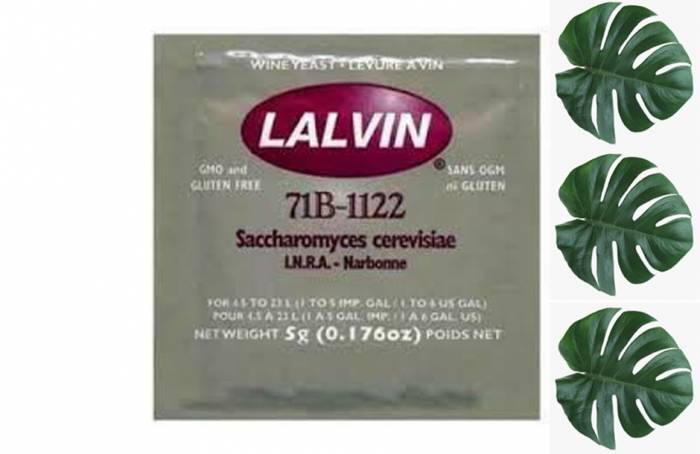 Дрожжи винные Lalvin 5 г Малахит