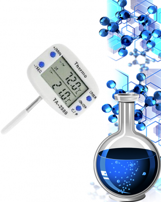 Термометр короткий поворотний цифровий зі звуковим сигналом 4 см, ТА-288s-к ПАКЕТ Мала Ведмедиця