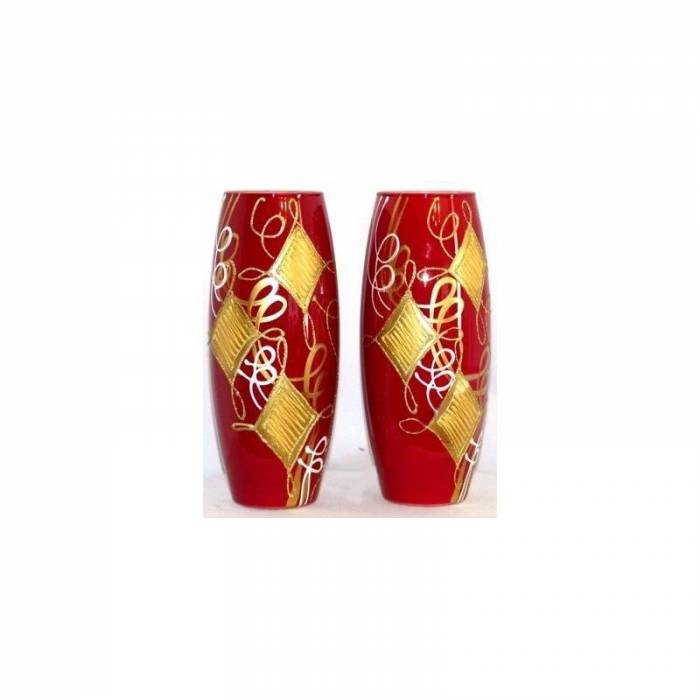 Купити Купити Художественная роспись ромбы на окрашенном стекле Верхний Осередок в Україні в Україні