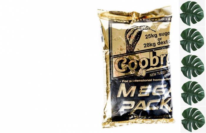 Купити Купити Спиртовые дрожжи Coobra Mega Pack 390 грамм Швеция Шувер в Україні в Україні
