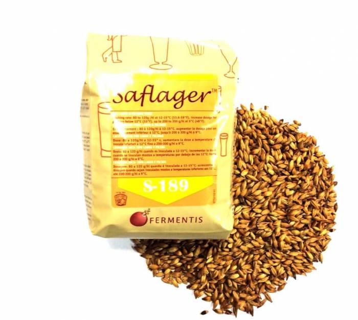 Купити Купити Пивные дрожжи Fermentis S-189 низового брожения лагерные 500 г в Україні в Україні