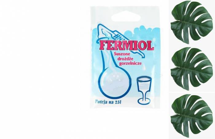 Сушеные спиртовые дрожжи FERMIOL 7 грамм Гронов