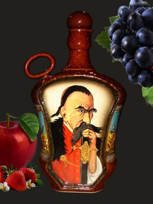 Купити Купити Штоф "Козацька Рада" Керамический штоф 0,7 л  в Україні в Україні