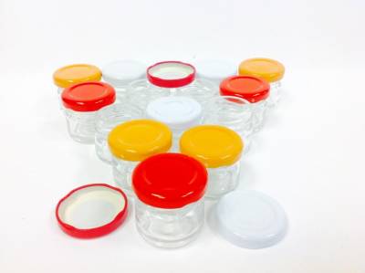 Набор баночек 25 мл для икры и джемов Антальский с крышками твист-офф 1 2