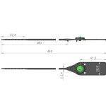 ПЛОМБА СТРЕЛА ЛЮКС (ЧЕРНЫЙ ПРИНЦ)