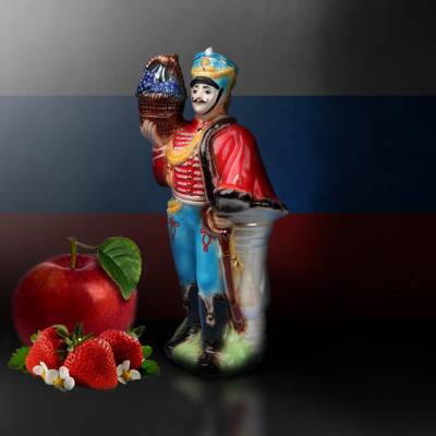 Штоф &quot;Гусарский&quot; для водки 1 л