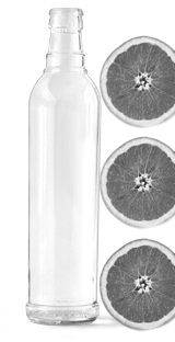 Купити Купити Стеклянная бутылка для алкогольных напитков 0.5 л "Мемфис", низкая цена, высокое качество, от производителя в Україні в Україні