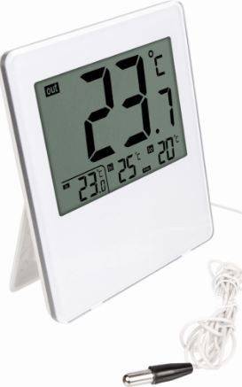 Электронная метеостанция с внутренним и наружным термометром Хлапово