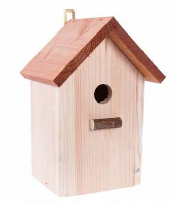 Гнездовая будка для птиц Двускатная крыша Ивонич