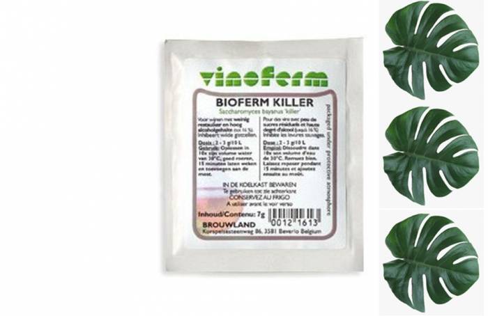 Купити Купити Сухие винные дрожжи BIOFERM KILLER 7г Тузлук в Україні в Україні