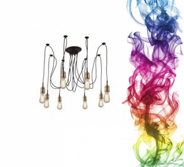 Купити Купити Купить Подвесная люстра паук Arte Lamp Элкания в Україні в Україні
