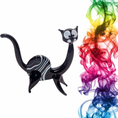 Фигурка из стекла Кот Бухгольтерберг