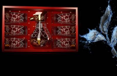 Вдохновение кувшин, стакан Рана