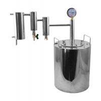 Самогонный аппарат Люкс двойной сухопарник один разборный 40 литров Верхнедвинск