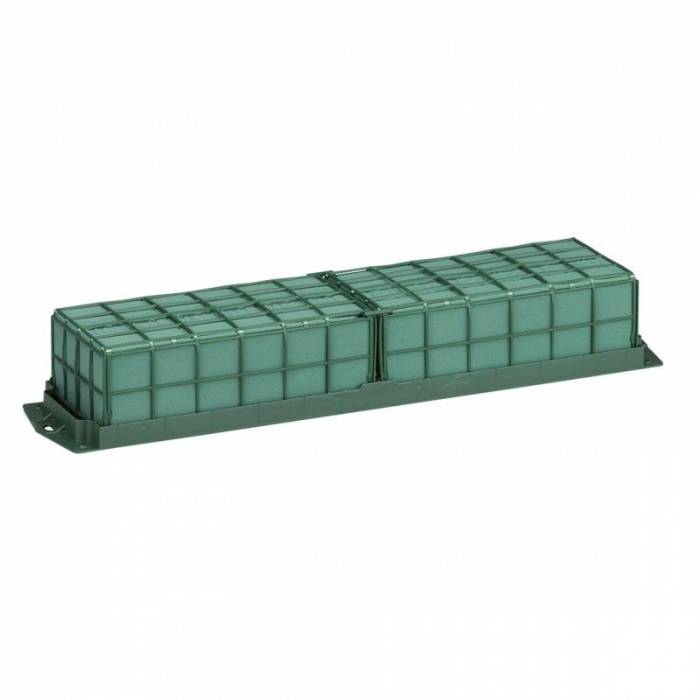 OASIS Dekorette Super KL с фиксирующим кольцом на клейкой ленте 2/1брикета, Пиноблок:47х11х8см, Изделие:54х12х8,5см