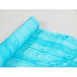 Бумага брижованная голубая