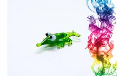 Сувенир из стекла ручной работы Копривнице