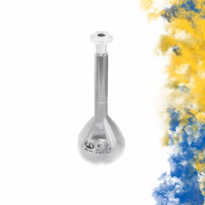 Колба мерная с пластмассовой пробкой 2а 200 2