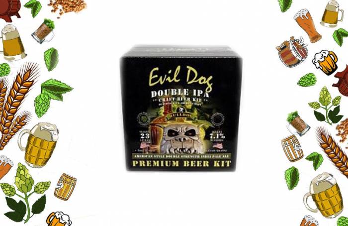 Купити Купити Пивное сусло Buldog Evil Dog Double IPA Коллаж в Україні в Україні