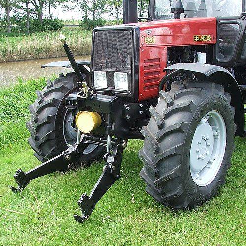 Установка ВОМ на передок трактора